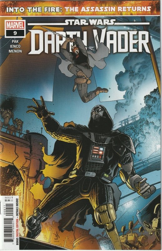 STAR WARS DARTH VADER # 9 (2021) MAIN COVER