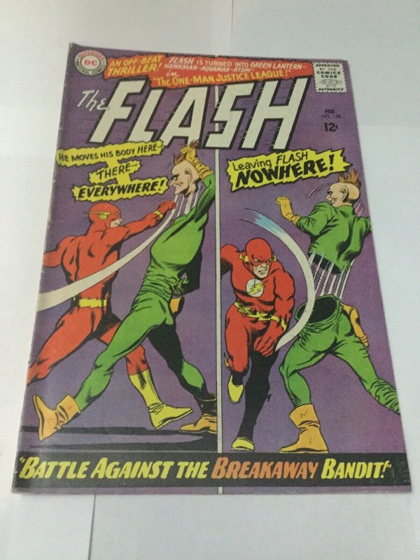 Flash 158 Vg Very Good 4.0 DC Comics