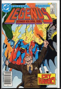 Legends #4 (1987) Glorious Godfrey