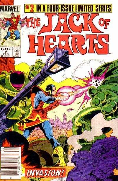 Jack of Hearts #2, VF+ (Stock photo)