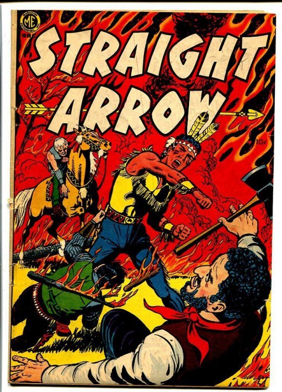 Straight Arrow--#8--1950--COMIC BOOK--ME--VG