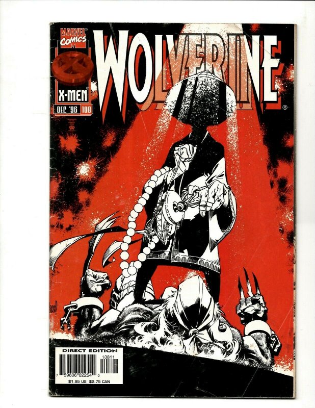 12 Wolverine Marvel Comics #88 92 101 102 108 109 110 119 121 124 125 126 HY9