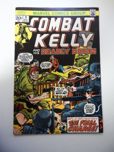 Combat Kelly and the Deadly Dozen #9 (1973) FN Condition