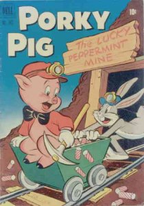 Four Color Comics (2nd Series) #342 VG ; Dell | low grade comic Porky Pig