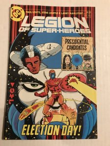 Legion of Super-Heroes #10 : DC 5/85 VG+; Paul Levitz story, Election Day