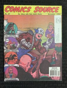 1995 COMICS SOURCE Magazine #27 FN+ 6.5 Hawkman / Johnny Thunder / The Whip