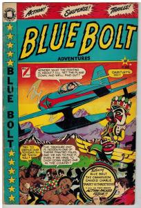 BLUE BOLT (1949-1953 STAR) 103 VG+  Feb 1950 LB COLE COMICS BOOK