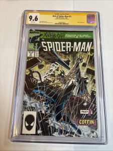 Web of Spider-Man (1987) # 31 (CGC 9.6 SS) Signed Bob McLeod