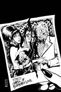 Shape of Elvira #4 1:15 B/W Variant Comic Book 2019 - Dynamite