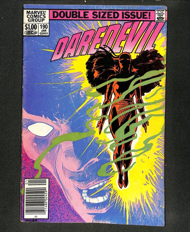 Daredevil #190 Newsstand Variant