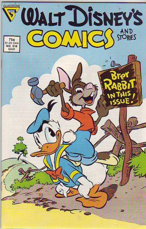 Comics and Stories, Walt Disney's #516 (Mar-87) NM/MT Super-High-Grade Donald...