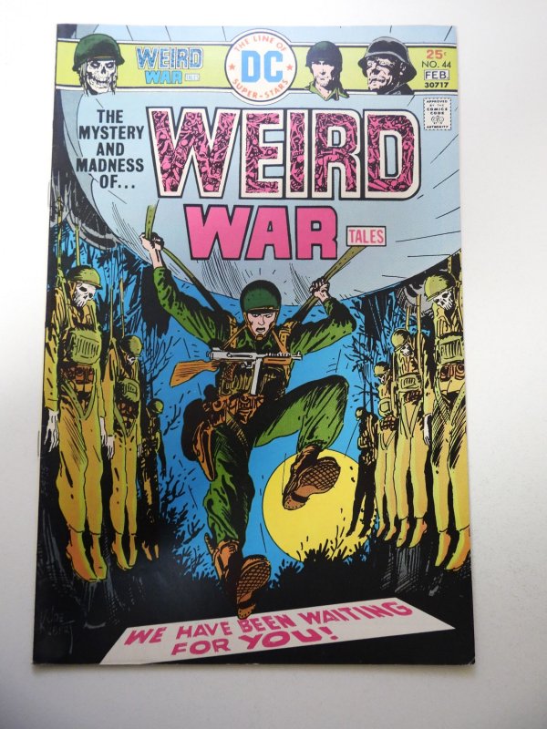 Weird War Tales #44 (1976) FN/VF Condition