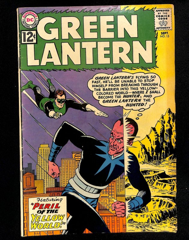 Green Lantern #15 Early Sinestro!