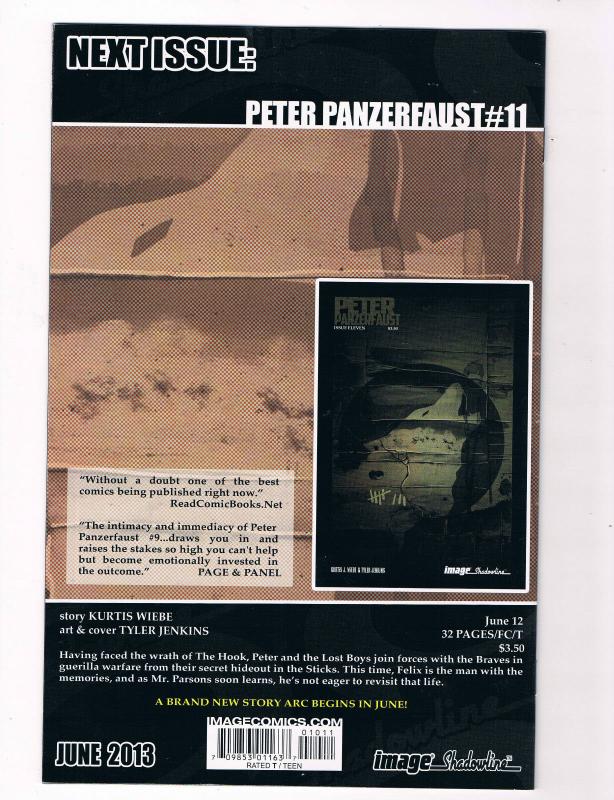 Peter Panzerfaust # 10 Image Shadowline Comic Book NM NEVER Read HOT Series BBC