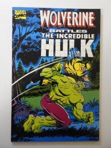 Wolverine Battles the Incredible Hulk VF Condition! 1st Print