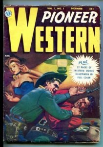 PIONEER WESTERN-#1-DEC 1950-PULP-WESTERN-SOUTHERN STATES PEDIGREE-fn 