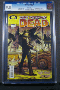 Walking Dead #1 CGC Graded 9.8