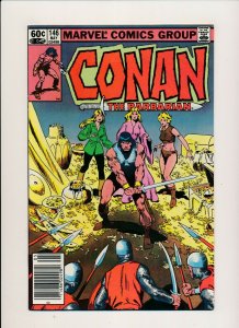 Marvel Comics Lot of 5-CONAN THE BARBARIAN #145-147, 150, 172 F/VF(PF932)