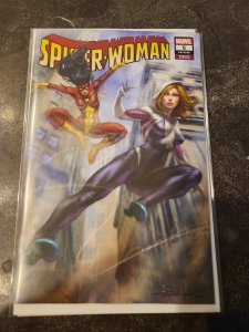 SPIDER-WOMAN #5  CK SHARED EXCLUSIVE - LUCIO PARRILLO