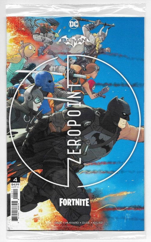 Batman Fortnite Zero Point #4 Main Cvr | Sealed with Code | 1st Printing (NM)