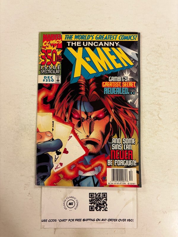 Uncanny X-Men #350 NM Marvel Comic Books Gambit Rogue Nightcrawler 13 HH112