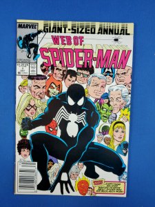 WEB OF SPIDERMAN ANNUAL 3 VF+ 1987