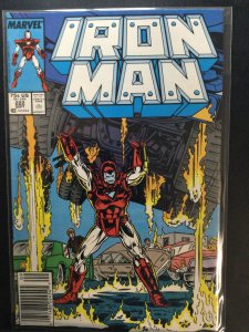 Iron Man #222 Newsstand Edition (1987)