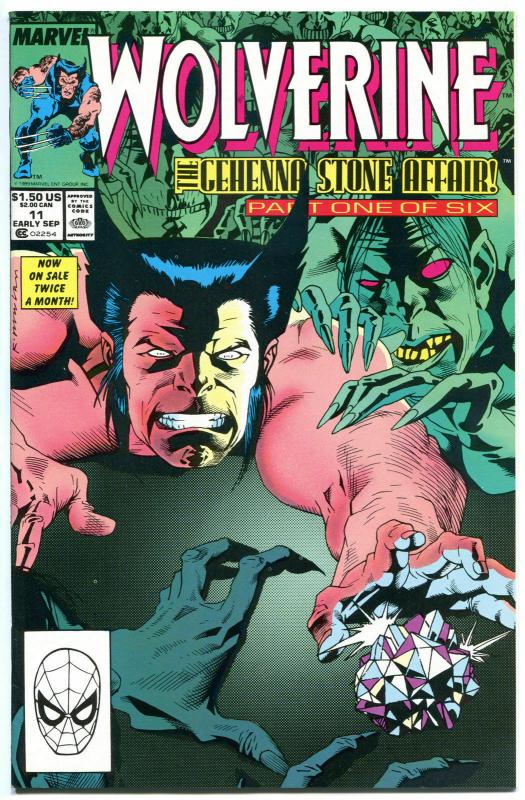 WOLVERINE #11, NM, Buscema, 1988, X-men, Bill Sienkiewicz, more in store