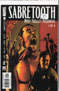Sabretooth: Mary Shelley Overdrive #1 (2002) Sabretooth