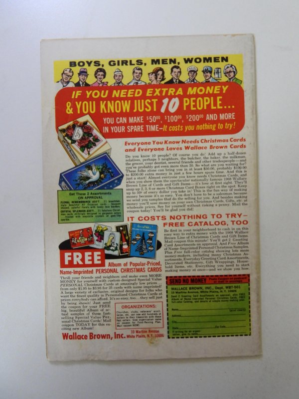 Fantastic Four #78 (1968) FN- condition rusty staples