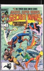 Marvel Super Heroes Secret Wars #3 (1984) [Key Issue]
