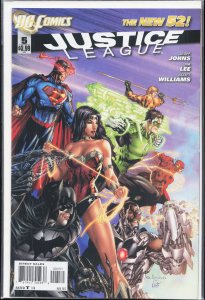 Justice League #5 Variant Cover (2012) Justice League