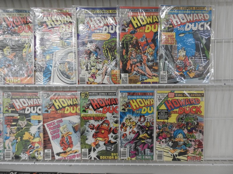 Howard The Duck #1-31 Ann #1, #1-4 Mini-Series Complete Set!! Avg VF Condition!!