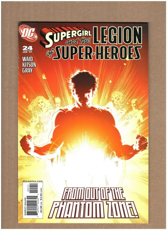 Supergirl & Legion of Super-Heroes #24 DC Comics 2007 Mark Waid VF+ 8.5 