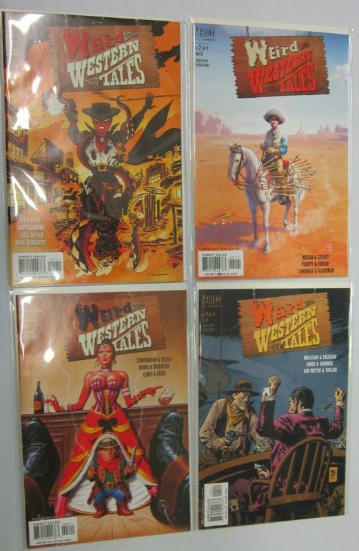 Weird western tales 2nd series set:#1-4 8.0 VF (2001)