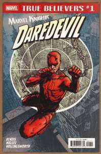 True Believers: Marvel Knights 20th Anniversary: Daredevil (2018) - Maleev Cover