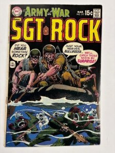 OUR ARMY AT WAR Sgt. Rock 217 VG-F Joe Kubert DC COMICS March 1970