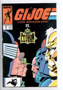 G.I. Joe A Real American Hero #88 - Tony Salmons Cover Art (Marvel, 1989) - VF