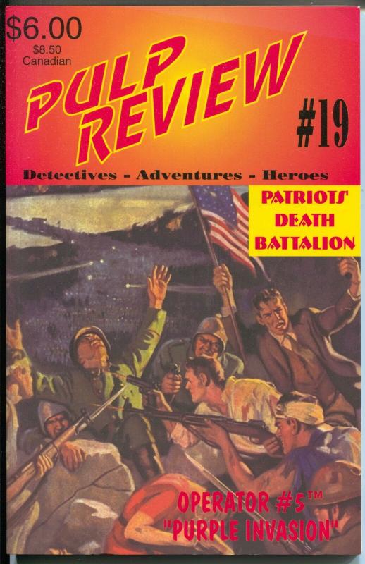 Pulp Review #19 1995-Adventure House-reprints Operator #5 pulp-VF/NM