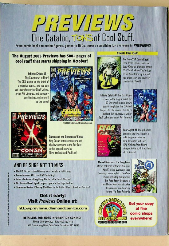 Comic Buyer's Guide #1610 Nov 2005 - Krause Publications