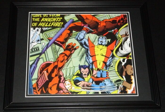 Uncanny X-Men vs Knights of Hellfire Framed 11x14 Photo Poster Display