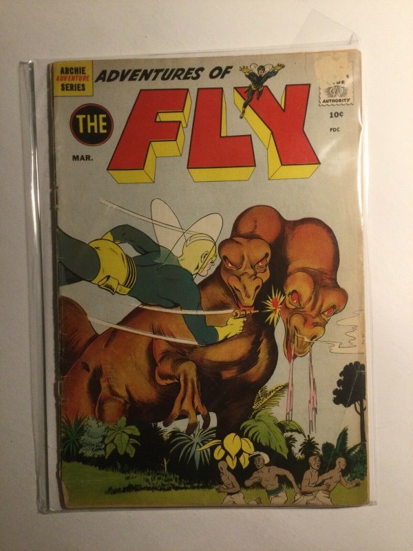 Adventures of The Fly 11 Very good- vg- 3.5 Cover detached Archie 