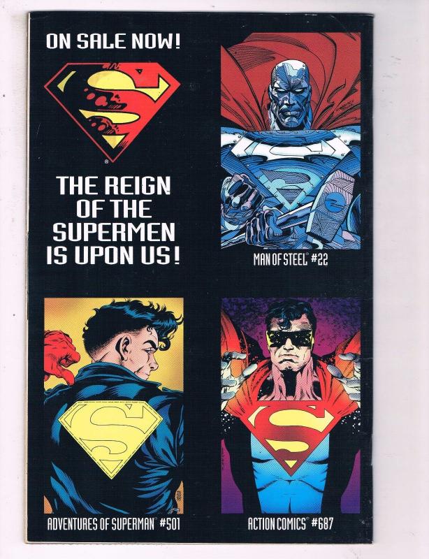 Superman #78 VF DC Reign Of The Supermen Comic Book Man Of Tomorrow Jurgens DE10