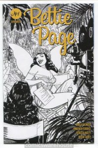 BETTIE PAGE (2020 DYNAMITE) #1 VARIANT 1:10 KANO B&W INCV NM F01361