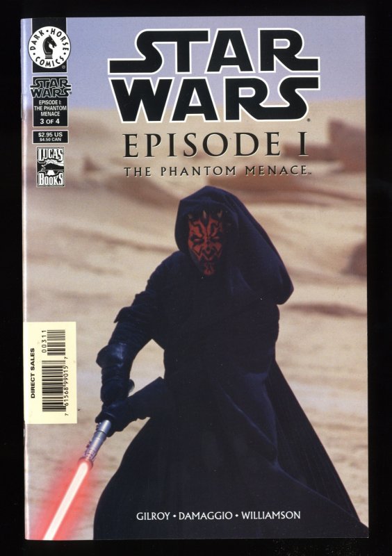 Star Wars: Episode I - The Phantom Menace #3 VF 8.0 Photo Cover Variant