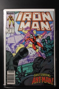 Iron Man #233 Newsstand Edition (1988)