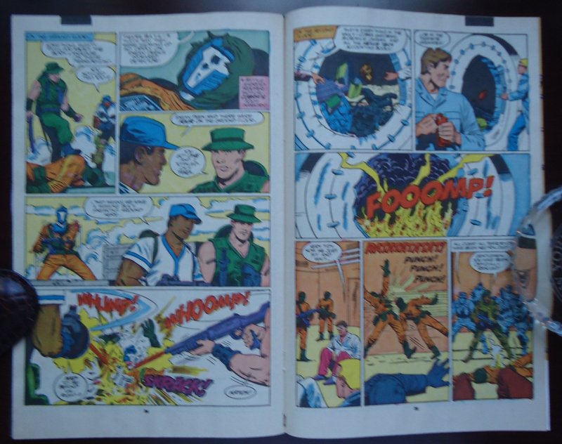 G.I. Joe: Special Missions #17 (1989) VERY FINE  Variant error cover