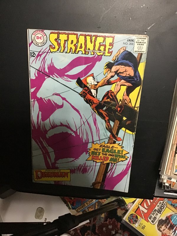 Strange Adventures #208  (1968) Mid grade Neil Adams Deadman wow! FN-