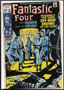 Fantastic Four #87 (1969) Fantastic Four