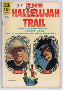 Hallelujah Trail Movie Classics ORIGINAL Vintage 1966 Dell Comics Burt Lancaster